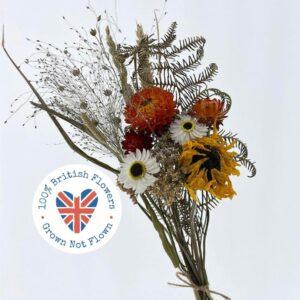 Bouquet, 40cm, Dried Meadow Flowers, ‘Harmony’ BRITISH GROWN