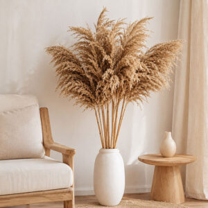 Wild Reed Grass, Natural Light Brown, Dried, 95cm ~ BULK BUY