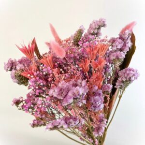 Bouquet Dried Flowers, 50cm, Fantasia Pink