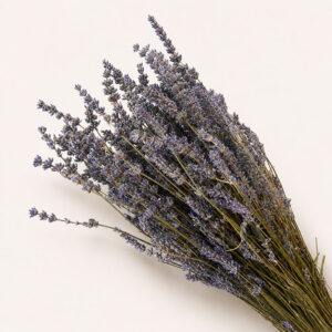 Lavender Dried Bunch, Natural, 100g 40cm