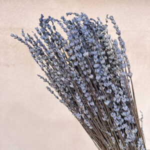 Lavender Dried Bouquet, Natural Dusky Blue, 100g 40cm