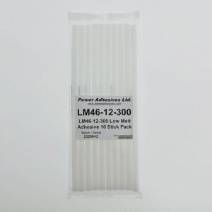 Glue Gun Adhesive x10 Sticks, Low Melt (Tecbond) 12mm x 300mm