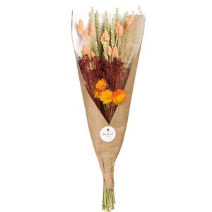 Bouquet Dried Flowers, 55cm, ‘Sunset Dreams’