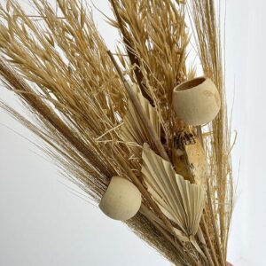 Bouquet Dried Flowers, 60cm, ‘Palm Beach’