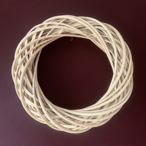 Wreath, Natural Rattan
