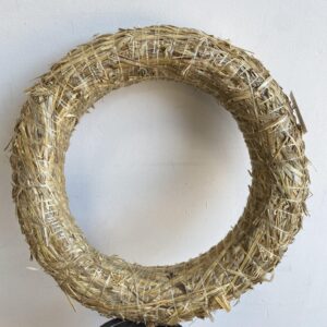 Wreath Base, Natural Biodegradable Straw Ring, Various sizes
