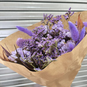 Bouquet Dried Flowers, 50cm Fantasia Lilac