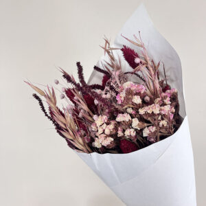 Bouquet Dried Flowers, ‘ToRo Pink’, 50cm