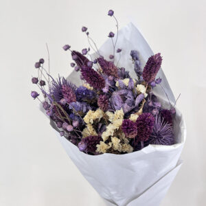 Bouquet Dried Flowers, ‘ToRo Aubergine’ 50cm