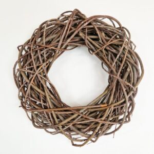 Wreath, Natural Dried Willow, 30cm