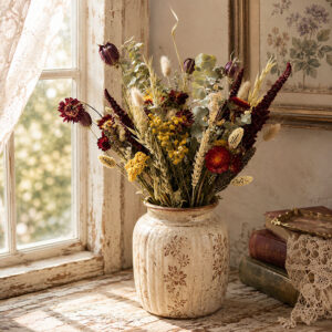 A Large Dried Flower Bouquet, Bramble (We Dried Our Best) 50cm