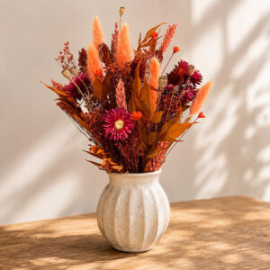 A Dried Flower Bouquet, Autumn Sunset (We Dried Our Best)