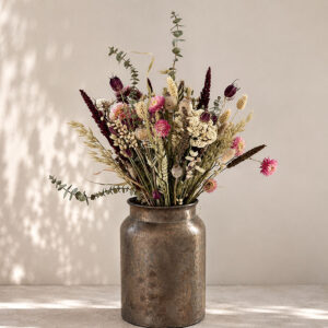 A Large Dried Flower Bouquet, Wild Berry (We Dried Our Best) 50cm